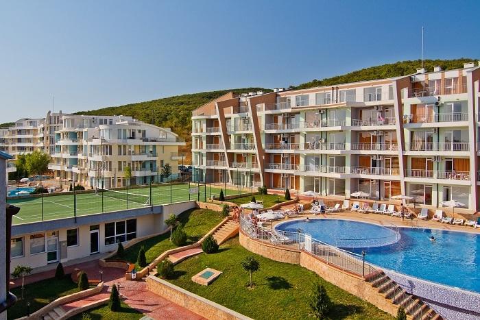 Sunset Complex Hotell Kosharitsa Exteriör bild
